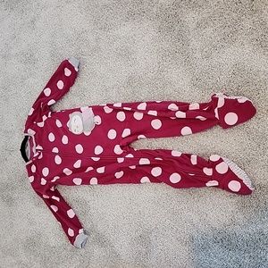 🆕️ NWT Carter's Toddler Girl 1-Piece Owl Fleece Footed Pajamas Size 5T
